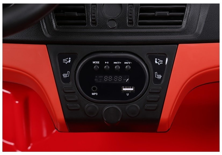 Samochód elektryczny dla dzieci Lean Toys BMW X6M Czerwony (5902808155195) - obraz 7