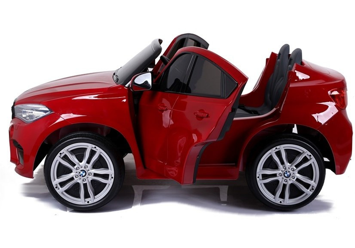 Samochód elektryczny dla dzieci Lean Toys BMW X6M lakierowany Czerwony (5902808155218) - obraz 11