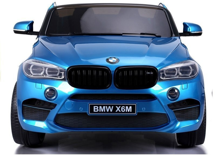Samochód elektryczny dla dzieci Lean Toys BMW X6M lakierowany Niebieski (5902808155225) - obraz 16