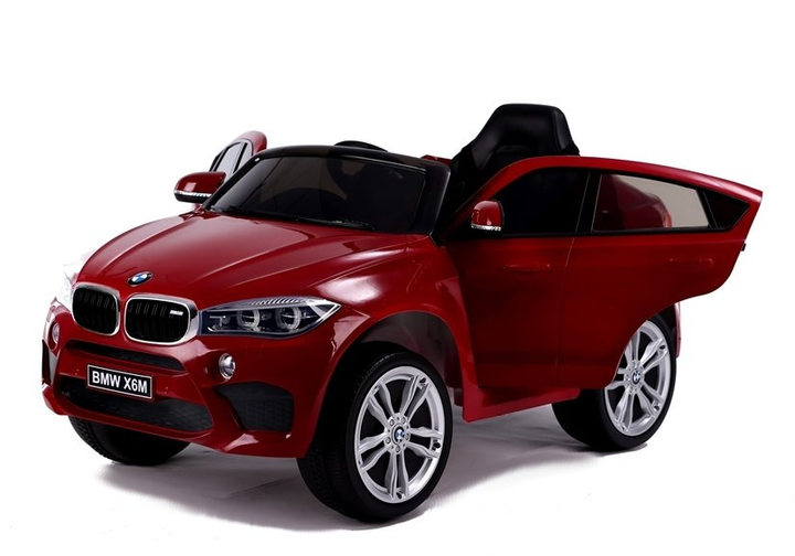 Електромобіль для дітей Lean Toys BMW X6 лакований Червоний (5902808157052) - зображення 3