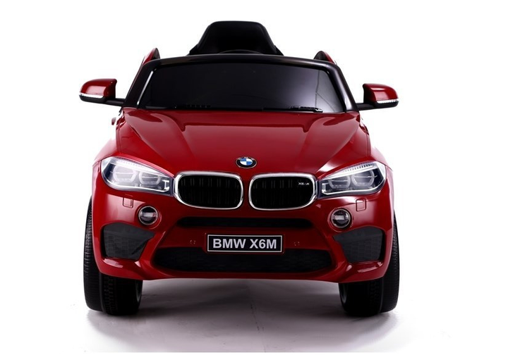 Електромобіль для дітей Lean Toys BMW X6 лакований Червоний (5902808157052) - зображення 4