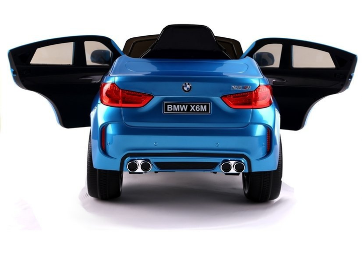 Samochód elektryczny dla dzieci Lean Toys BMW X6 lakierowany Niebieski (5902808157045) - obraz 7