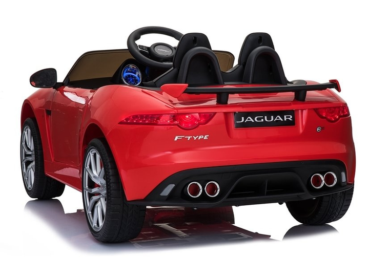 Електромобіль для дітей Lean Toys Jaguar F-Type лакований Червоний (5902808157687) - зображення 4