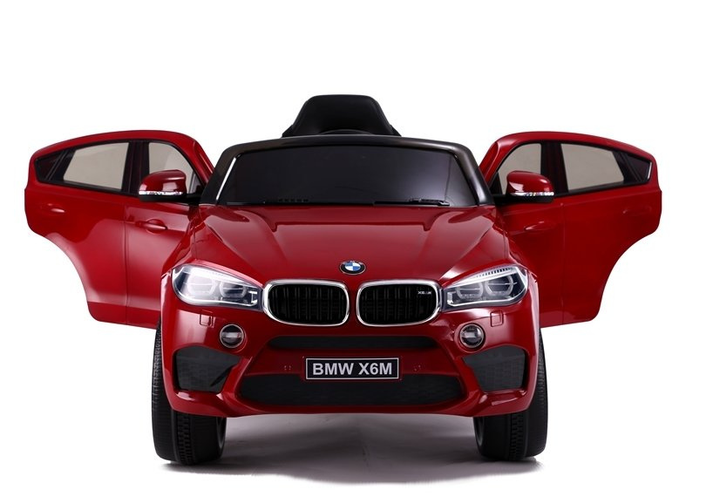 Електромобіль для дітей Lean Toys BMW X6 лакований Червоний (5902808157052) - зображення 13