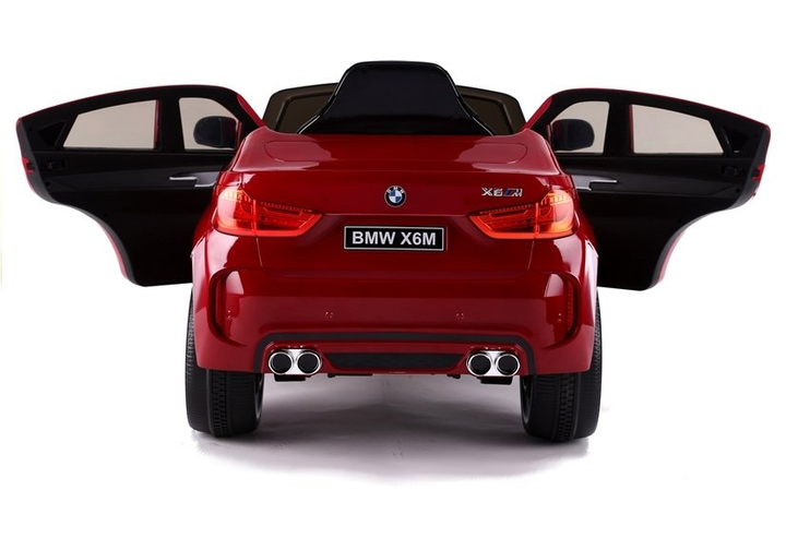 Електромобіль для дітей Lean Toys BMW X6 лакований Червоний (5902808157052) - зображення 14