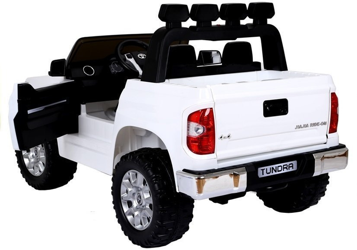 Samochód elektryczny dla dzieci Lean Toys Toyota Tundra Biały (5902808158622) - obraz 3