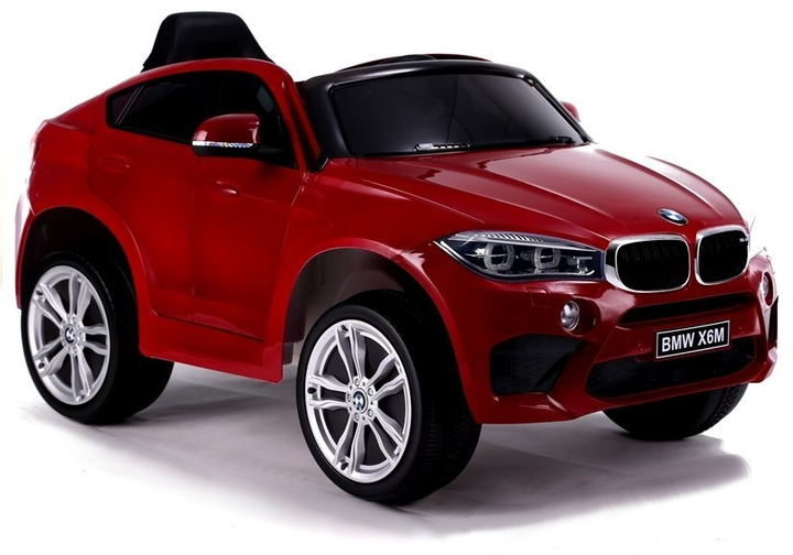 Електромобіль для дітей Lean Toys BMW X6 лакований Червоний (5902808157052) - зображення 16