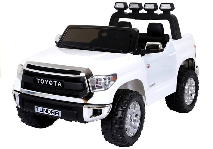 Samochód elektryczny dla dzieci Lean Toys Toyota Tundra Biały (5902808158622) - obraz 9