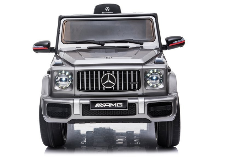 Samochód elektryczny dla dzieci Lean Toys Mercedes G63 AMG BBH-002 lakierowany Srebrny (5902808158523) - obraz 8