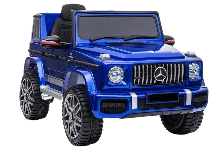 Samochód elektryczny dla dzieci Lean Toys Mercedes G63 AMG lakierowany Niebieski (5902808158929) - obraz 1