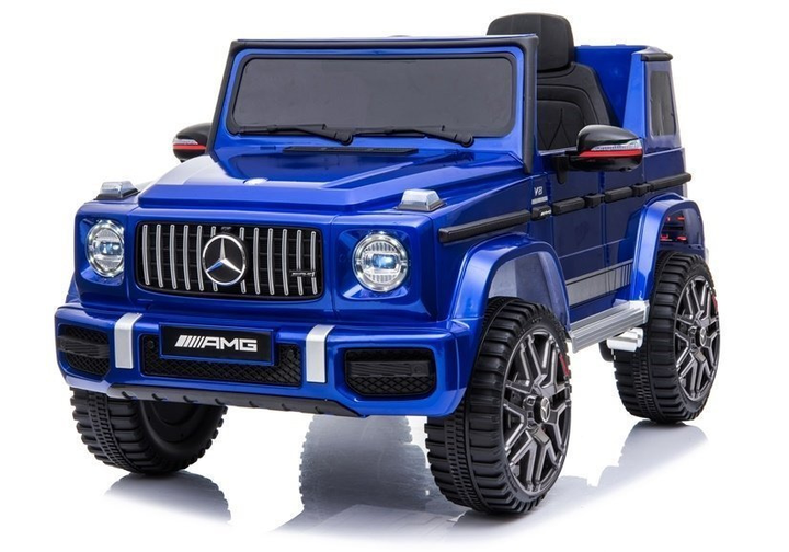 Samochód elektryczny dla dzieci Lean Toys Mercedes G63 AMG lakierowany Niebieski (5902808158929) - obraz 3