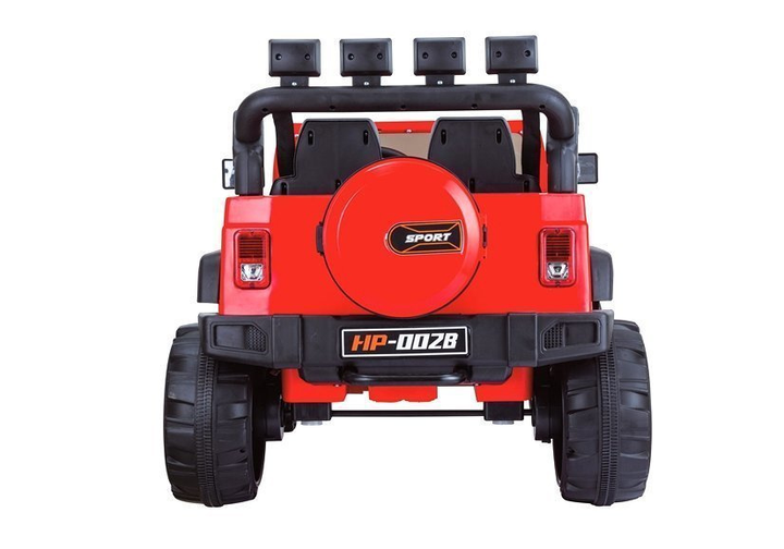 Samochód elektryczny dla dzieci Lean Toys Jeep HP012 Czerwony (5902808159421) - obraz 5