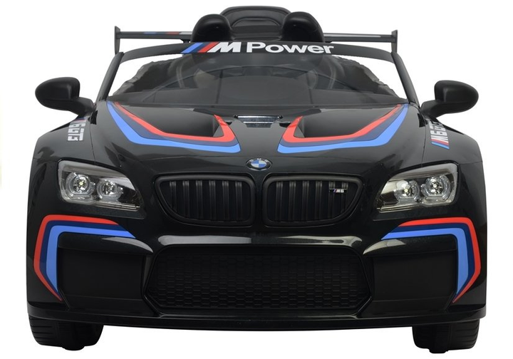 Електромобіль для дітей Lean Toys BMW M6 GT3 Чорний (5902808159469) - зображення 5