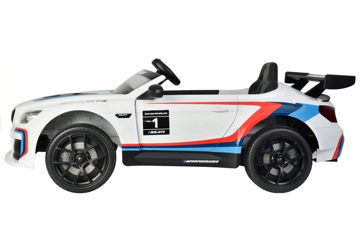 Samochód elektryczny dla dzieci Lean Toys BMW M6 GT3 Biały (5902808159452) - obraz 15