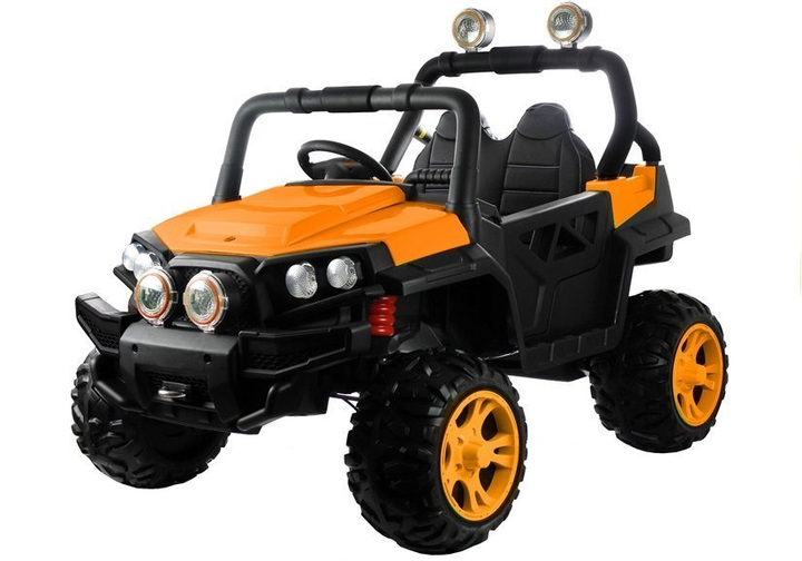 Samochód elektryczny dla dzieci Lean Toys HL2188 Pomarańczowy (5907625581011) - obraz 7