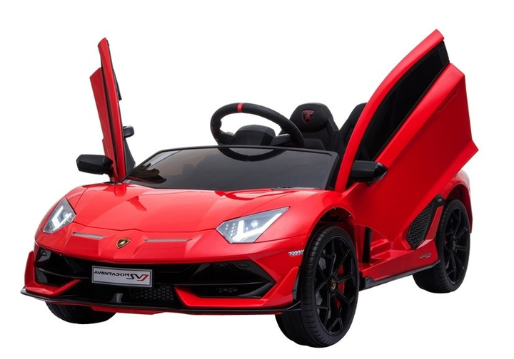 Samochód elektryczny dla dzieci Lean Toys Lamborghini Aventador Czerwony (5907625581158) - obraz 7