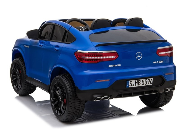Електромобіль для дітей Lean Toys Mercedes GLC 63S лакований Синій (5907625581240) - зображення 3