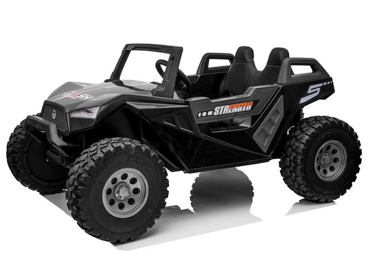 Електромобіль для дітей Lean Toys SX1928 4x4 лакований Чорний (5908275992660) - зображення 2