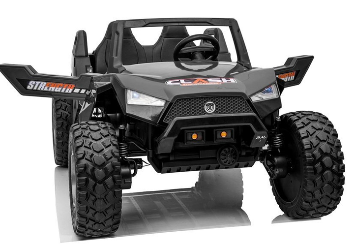 Електромобіль для дітей Lean Toys SX1928 4x4 лакований Чорний (5908275992660) - зображення 11