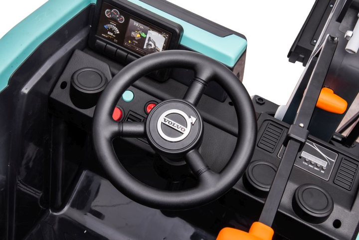 Koparka na akumulator Lean Toys Volvo DK-VE888 Niebieska (5904665994450) - obraz 8