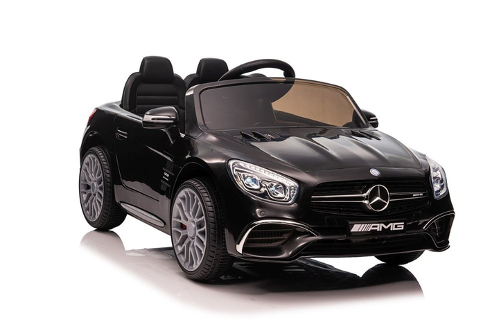 Samochód elektryczny dla dzieci Lean Toys Mercedes SL65 S lakierowany Czarny (5907625581707) - obraz 1