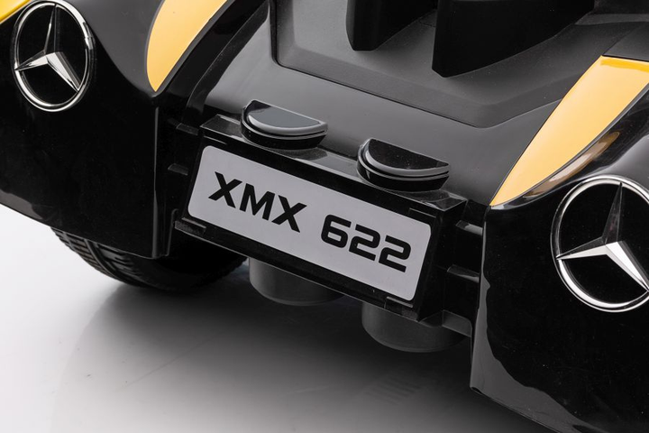 Samochód elektryczny dla dzieci Lean Toys Mercedes XMX622 Żółty (5907625581684) - obraz 6
