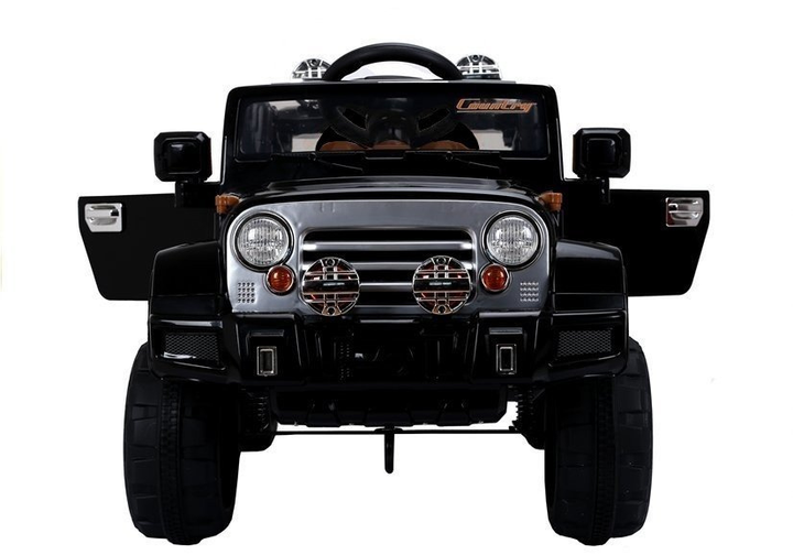 Електромобіль для дітей Lean Toys Jeep JJ245 Чорний (5907625581875) - зображення 7