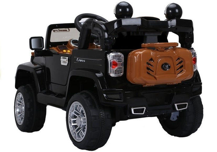 Електромобіль для дітей Lean Toys Jeep JJ245 Чорний (5907625581875) - зображення 8