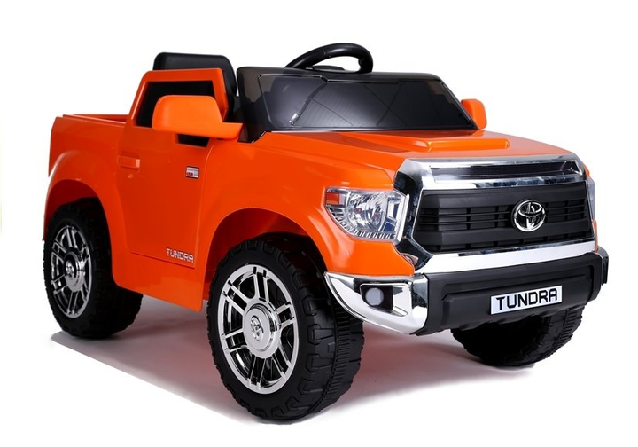 Електромобіль для дітей Lean Toys Toyota Tundra JJ2125 лакований Оранжевий (5907625582674) - зображення 3