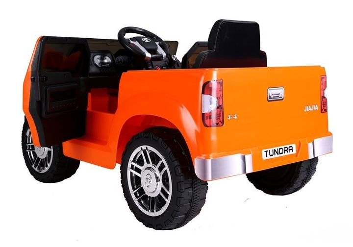Електромобіль для дітей Lean Toys Toyota Tundra JJ2125 лакований Оранжевий (5907625582674) - зображення 6