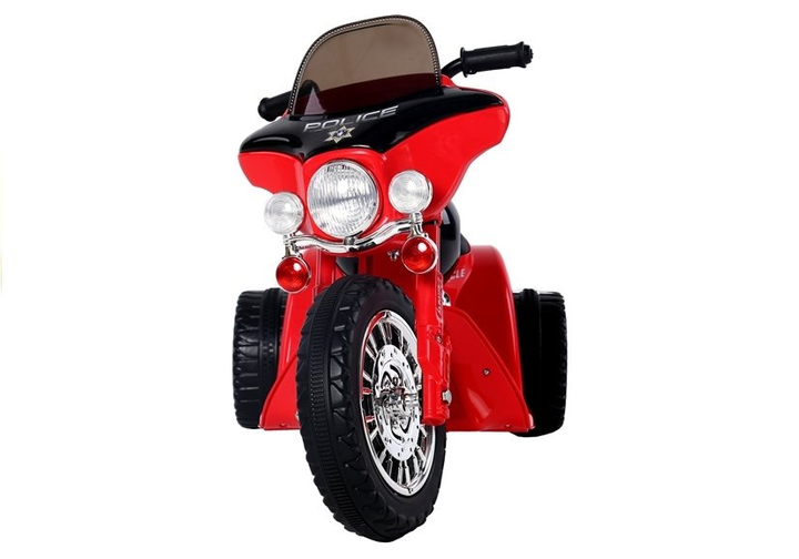Motocykl elektryczny dla dzieci Lean Toys JT568 Czerwony (5907625581974) - obraz 12