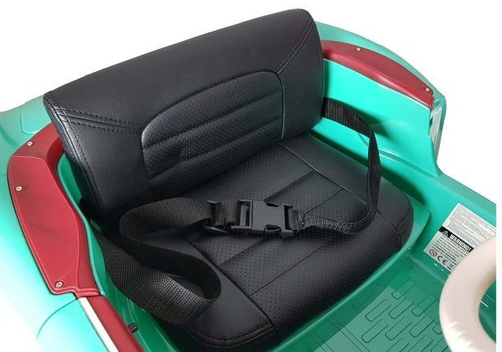 Електромобіль для дітей Lean Toys BMW Retro лакований Зелений (5907625583299) - зображення 17