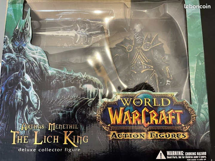Коллекцыйна фігурка Артас Менетіл – Король Ліч, Леорік World of Warcraft АВС - изображение 7
