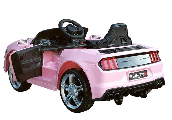 Електромобіль для дітей Lean Toys BBH-718A Рожевий (5907625584470) - зображення 6