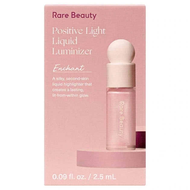 Міні хайлайтер Rare Beauty Positive Light Liquid Luminizer Highlight, відтінок Enchant, 2.5 ml - изображение 2