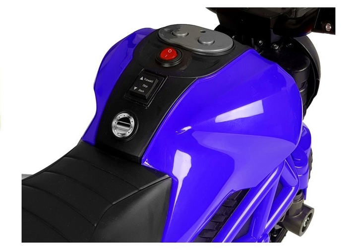Електромотоцикл для дітей Lean Toys GTM1188 Синій (5907625584531) - зображення 6
