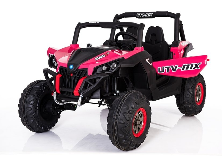 Електромобіль для дітей Lean Toys Jeep XMX603 Рожевий (5903802459401) - зображення 15