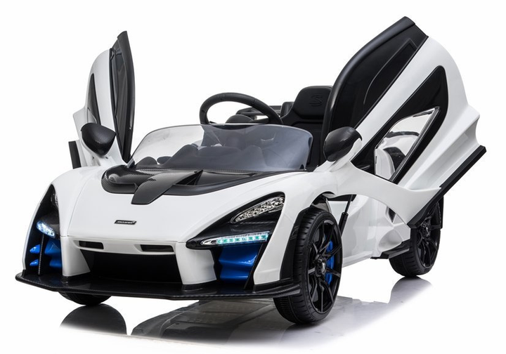 Samochód elektryczny dla dzieci Lean Toys McLaren Senna Biały (5908275991588) - obraz 7