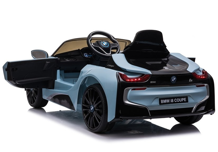 Samochód elektryczny dla dzieci Lean Toys BMW I8 JE1001 Niebieski (5907625589963) - obraz 15