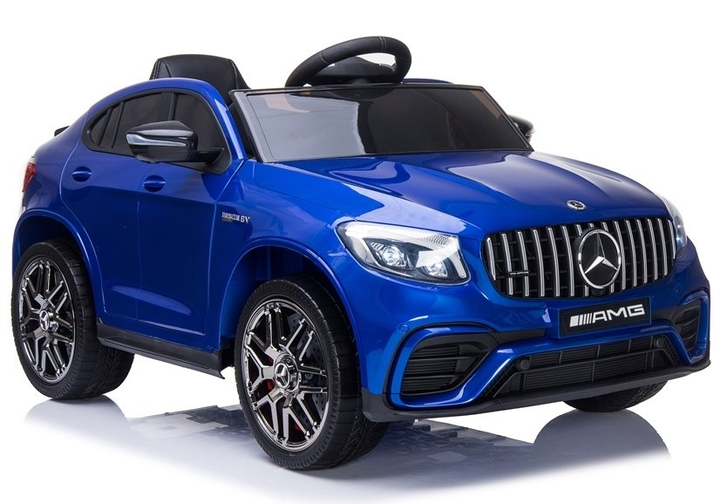 Електромобіль для дітей Lean Toys Mercedes GLC 63S QLS-5688 4x4 лакований Синій (5908275992561) - зображення 1