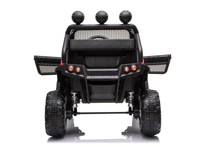 Samochód elektryczny dla dzieci Lean Toys Mercedes Unimog S Czerwony (5908275996095) - obraz 10