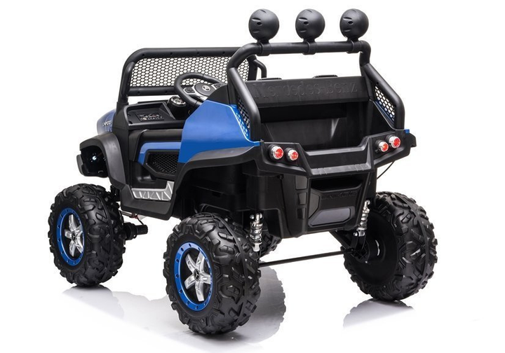 Електромобіль для дітей Lean Toys Mercedes Unimog S лакований Синій (5908275996149) - зображення 4