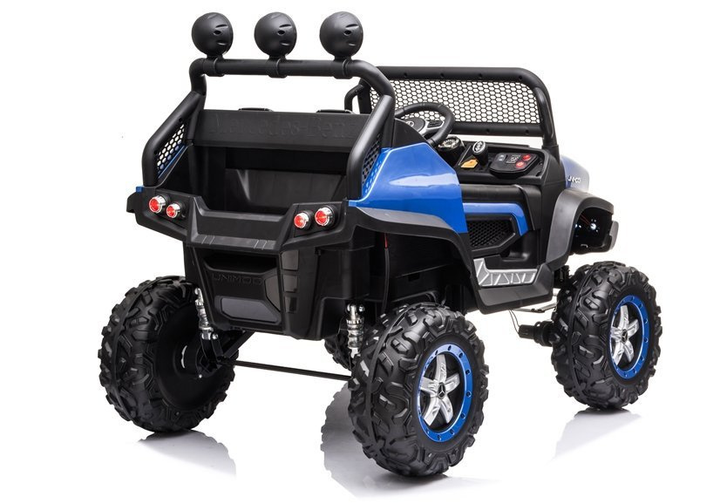 Електромобіль для дітей Lean Toys Mercedes Unimog S лакований Синій (5908275996149) - зображення 5