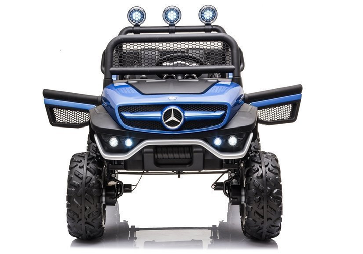 Електромобіль для дітей Lean Toys Mercedes Unimog S лакований Синій (5908275996149) - зображення 6