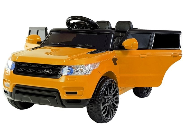 Електромобіль для дітей Lean Toys HL1638 Оранжевий (5908275993407) - зображення 3