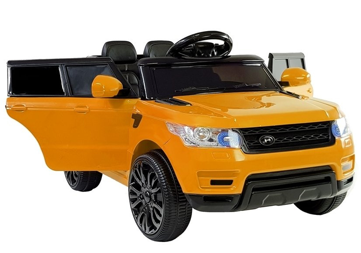 Електромобіль для дітей Lean Toys HL1638 Оранжевий (5908275993407) - зображення 5