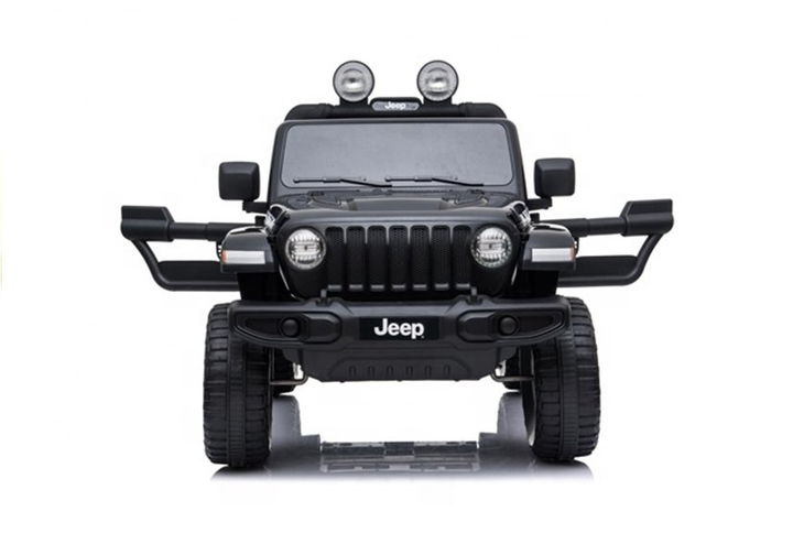 Електромобіль для дітей Lean Toys Jeep Wrangler Rubicon 4x4 Чорний (5908275996705) - зображення 2