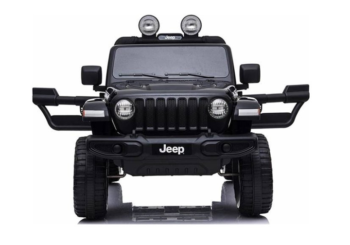 Електромобіль для дітей Lean Toys Jeep Wrangler Rubicon 4x4 Чорний (5908275996705) - зображення 5