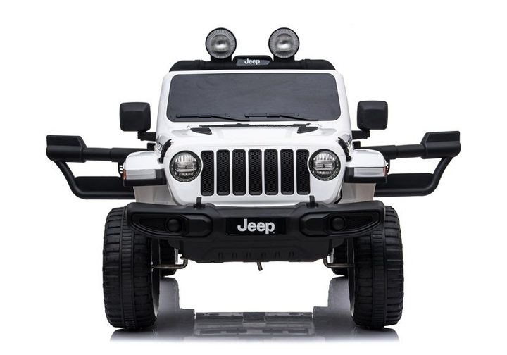 Samochód elektryczny dla dzieci Lean Toys Jeep Wrangler Rubicon 4x4 Biały (5908275996729) - obraz 5