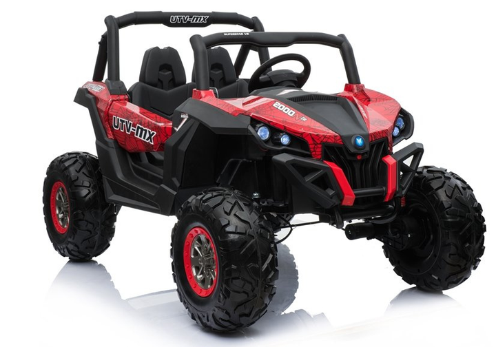 Samochód elektryczny dla dzieci Lean Toys XMX603 Spider lakierowany Czerwony (5908275996767) - obraz 1